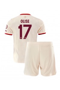 Bayern Munich Michael Olise #17 Babytruitje 3e tenue Kind 2024-25 Korte Mouw (+ Korte broeken)